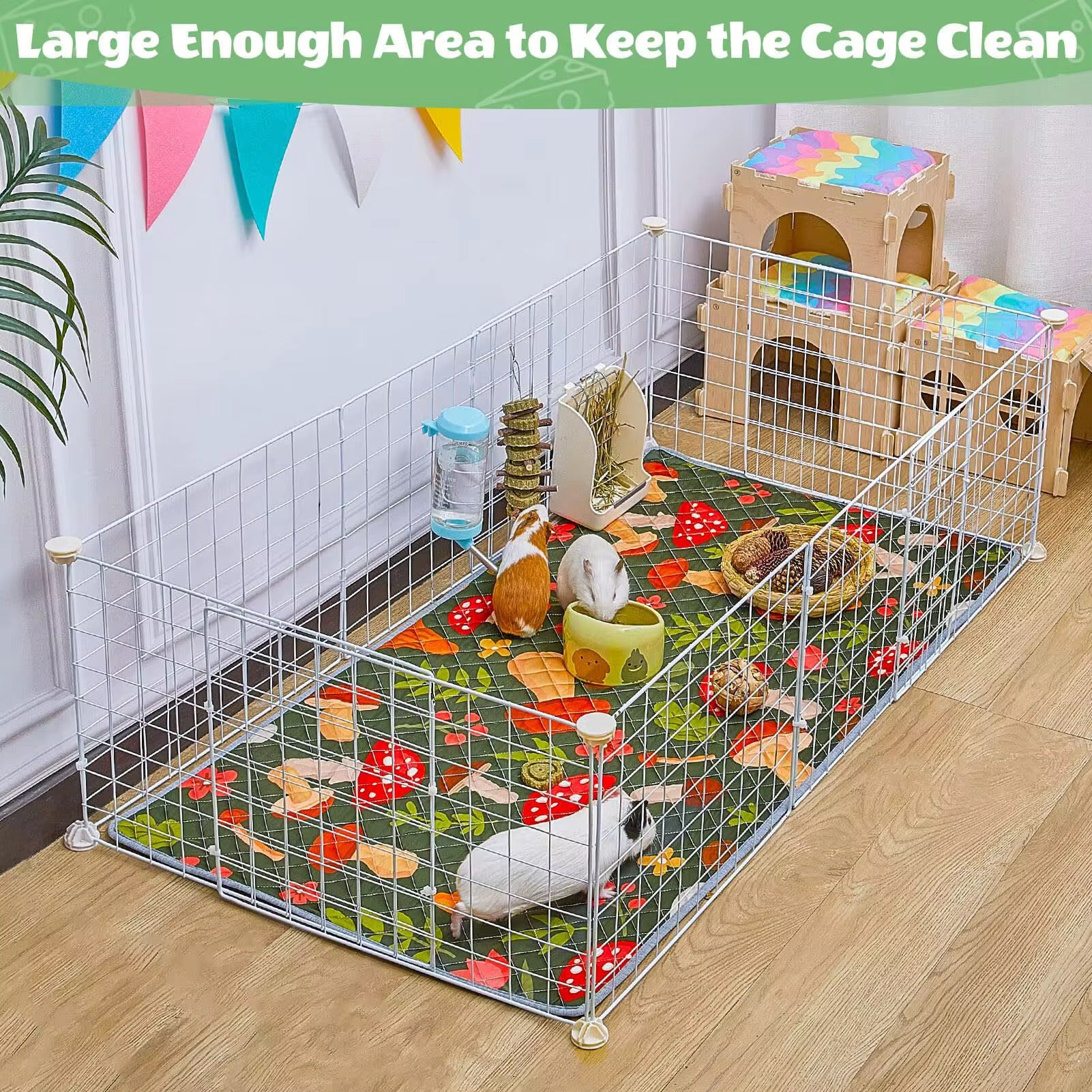 Premium Absorberende Cage Liner